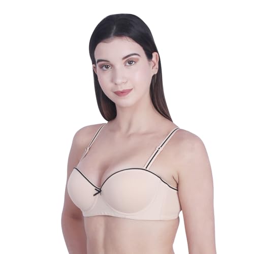 Image of Brachy Women's Poly Cotton Heavily Padded Wired Push-up Bra