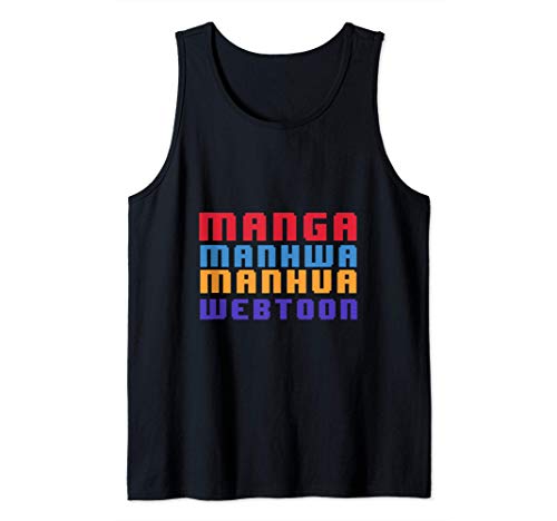 Manga Manhwa Manhua Webtoon | Novelty Comic Gift Shirt Camiseta
