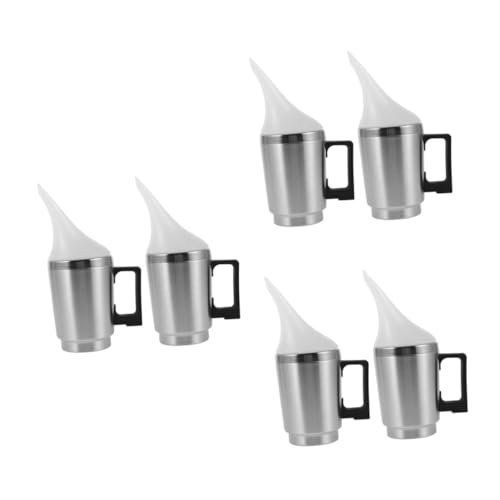 Gatuida 3 Juegos Copa Antiniebla del Faro Faros De Coche Kit Limpiador Y Restaurador De Faros Pulimento De Faros Kit De Restauración De Faros Acero Inoxidable Silver 2 Piezas * 3
