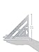 Empire Level 2990 Heavy Duty Magnum Rafter Square 7-1/2-Inch Length
