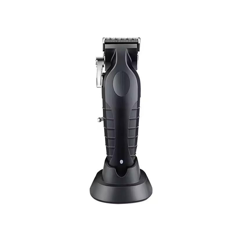 Tondeuse à cheveux et barbe MASIN sans fil noire rechargeable avec lame en T