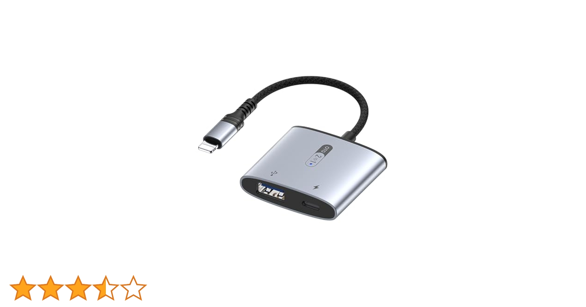 Amazon | ライトニング ミニDock 変換アダプター データ転送
