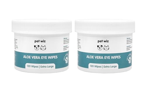 pet wiz Vet Approved, 2 Tubs (240 Wipes)