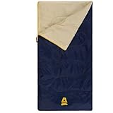 Abbey Camp 21NS-MAR - Saco de Dormir Infantil Unisex (140 x 70 cm),Color Azul Marino y Arena