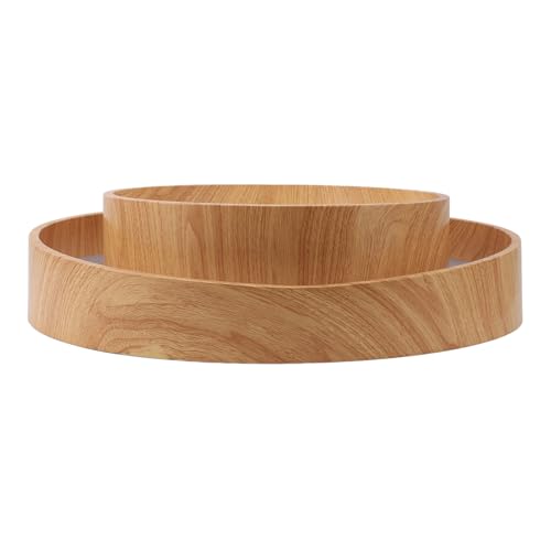 Plafonnier LED grain de bois 30cm luminaire cuisine salon chambre télécommande variable