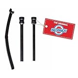 BAJA NO PINCH 1011 - Mini Bike Kit - Tire Mounting Tool - 10mm and 12mm Axle Shaft Adapters and Pushrod - Black - For Mini Bike and Motorcycle and Dirt Bike Enduro and Motocross