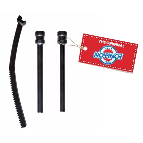 Baja No Pinch Dirt Bike Tire Changing Tools - Minibike Accessory Kit Includes Mini Pushrod Fit 10mm and 12mm Axle Sleeve Mount Tires Quickly Without Pinching Tubes (Baja No Pinch Tool Sold Separately)