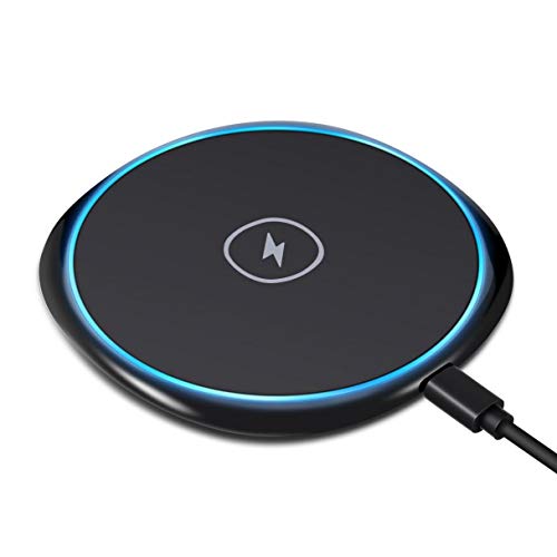 Wireless Charger Fast 7.5W and 10W Charging Pad Slim Compatible with BLU G90, G9 Pro