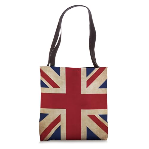 Bolsa Tote Retro Union Jack British Flag miniatura 1