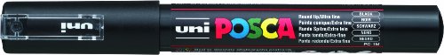 Posca Uni-Ball PC-1M Marqueur Noir thumbnail