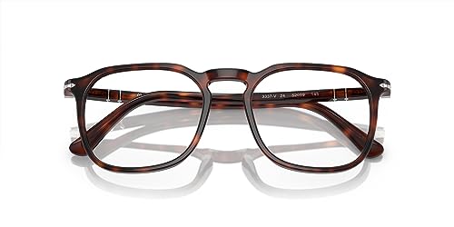 Image of Persol mens Po3337v Round Prescription Eyewear Frames