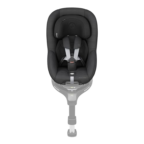 Maxi-Cosi Pearl 360 Pro Infant Car Seat, Innovative SlideTech Technology, G-CELL Side Impact Protection, Superior Sleeping Positions, 3 Months To 4 Years, Authentic Black, 2 Year Warranty