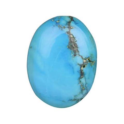GEMHUB Egl Certified Blue Turquoise Stone Cover