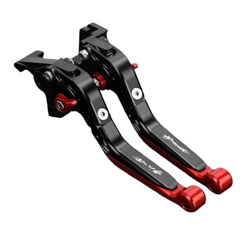 Palancas de embrague CB750 Hornet 2023-2024 ajustables con puños de manillar negros
