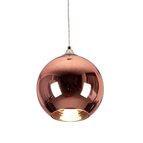 Plafonnier ball en verre pour remplacer un éclairage agressif par une lumière de club feutrée