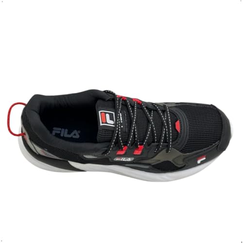 Tenis Fila Street Fit Masculino,Preto/Vermelho/Branco,40