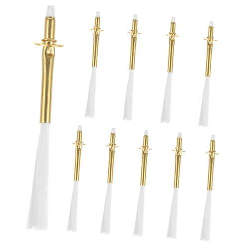 PLAFOPE 10Pcs Durable Kerosene Oil Lamp Wicks for Lanterns Replaceable Wicks for Outdoor Indoor Use Efficient Oil Absorption Combustion Performance for Home Decor