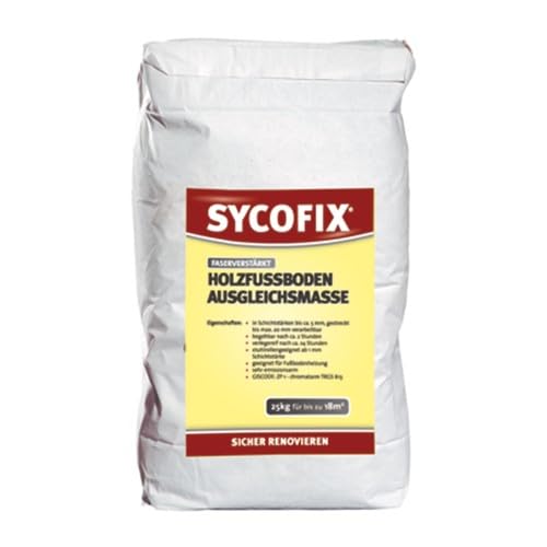 SYCOFIX Holzfußbodenausgleichsmasse (25 kg), Grundpreis 1,59 Euro/kg