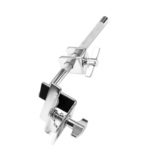 154mm Drum Cowbell Clamp Mount Clip Cowbell Extension Holder para Kit de Batería Accesorio resistente de Percusión