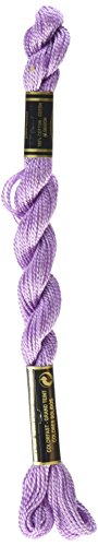 Hilo de Algodón Perla DMC Color Violeta Claro Tamaño 5 miniatura 1
