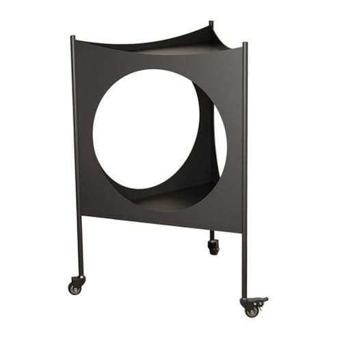 WANGHAI-666 Mesa Auxiliar pequeña Mesa Auxiliar móvil Minimalista Moderna con Ruedas for Sala de Estar, Mesa de Centro y mesita de Noche.
