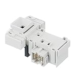  Aspares Barre d\'interrupteur de verrouillage de porte pour machine à laver Bosch 00610147
