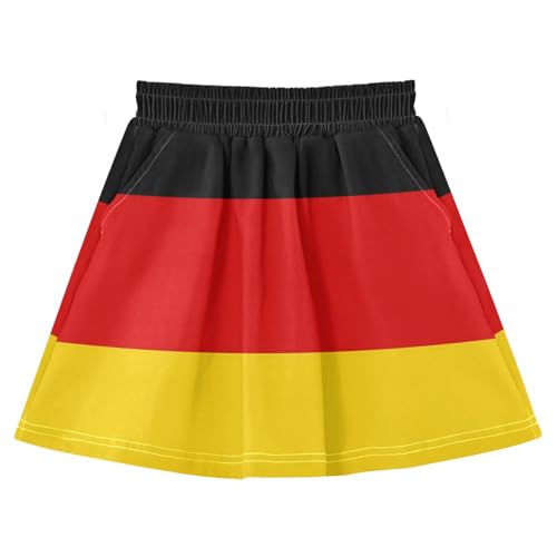Jupes athlétiques 2 en 1 en coton pour filles tennis golf short intégré et poches