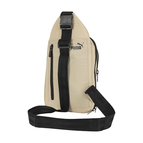 Image of PUMA womens Doer Sling Backpack with Adjustable Strap, Water Bottle Pocket & Zip Pockets