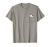 Hello Kitty Peeking Pocket Tee Shirt T-Shirt