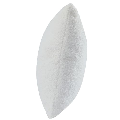Image of Sofa Pillow Pack of 2 Throw Pillow Covers 15x15 inch for Sofa Living Room (Cream White)