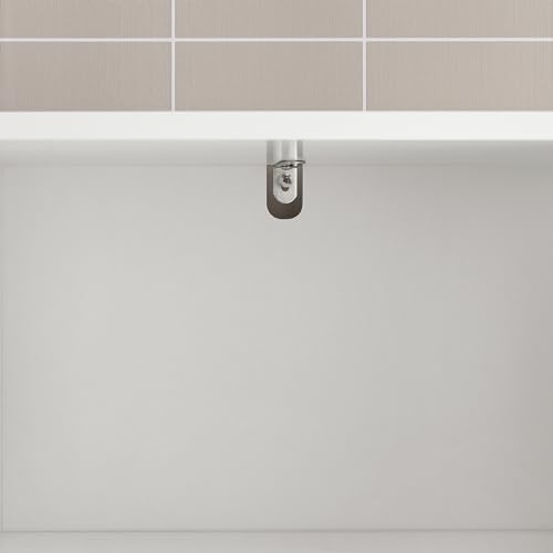 SoBuy BZR77-W szafka na pranie z rozkładanymi workami na pranie, kosz na pranie, meble łazienkowe, kolor biały, szer. x wys. ok.: 80 x 91 x 38 cm
