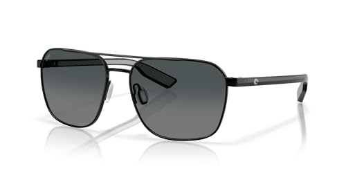 Image of Costa Del Mar Mens Wader Rectangular Sunglasses