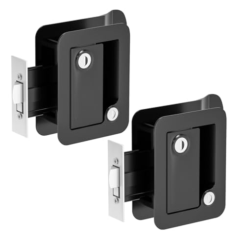 Image of Marsram Rv Door Lock Replacement Rv Lock Entry Latch Camper Door Lock All Aluminum Alloy Metal 2 Pack