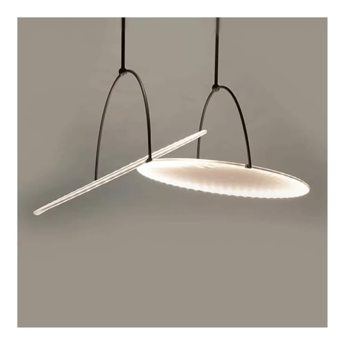 Lustre rond moderne LED haute luminosité économe en énergie pour table - 7