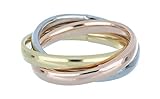 Anillo fabricado en 2begold: 2begold es la evolución de la joya a un coste asequible, el proceso prevé la inserción de un tubo de plata dentro de un tubo de oro de 18 quilates. La relación entre oro y plata es de 1 a 10.