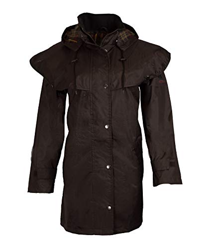 Veste Hunton imperméable longue cape nylon Walker & Hawkes
