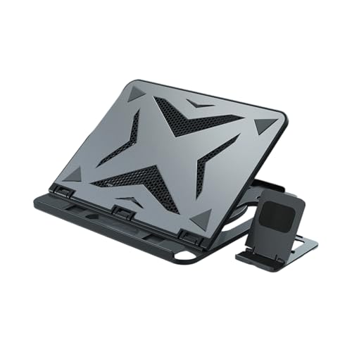 Soporte para computadora portátil con disipación de calor y aluminio 4