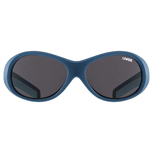 uvex sportstyle 510 - Sonnenbrille für Kinder - starker Schutz vor Sonnenstrahlung - druckfreier Sitz & perfekter Halt - darkblue/smoke - one size