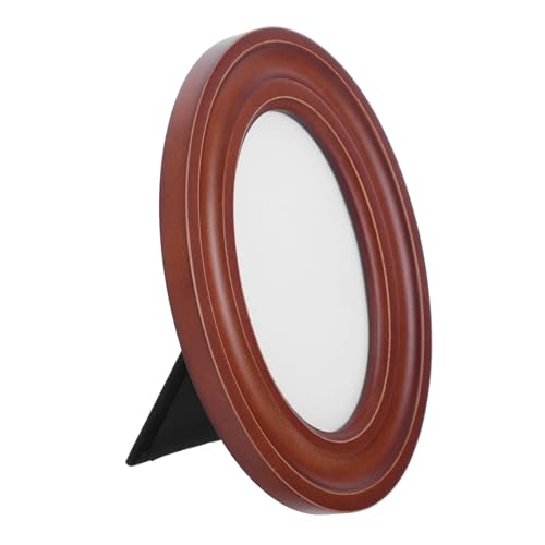 EPIGEIST Ovaler Bilderrahmen Aus Holz, 10 X 15 Cm: Zur Wandmontage Und Als Standbild Auf Dem Schreibtisch – Präsentieren Sie Wertvolle Fotoerinnerungen Für Zu Hause