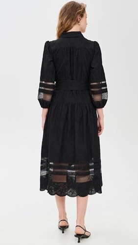 Shoshanna Women's Cotton Eyelet Magnolia Dress3