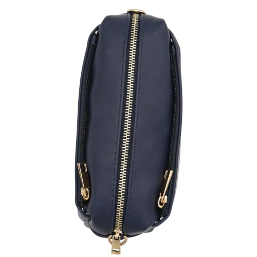 Image of FashionPuzzle Triple Zip Small Crossbody Bag