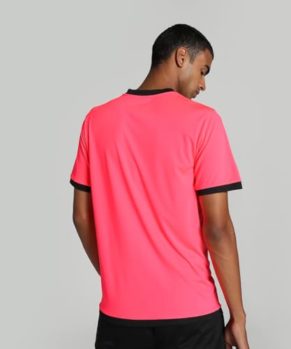 Image of Puma Men's teamLIGA Football Jersey | Lightweight and Sweat Proof Polyester Sports Crew Neck Training T-Shirt for Men | Breathable Athletic T-Shirt for Football & Sports