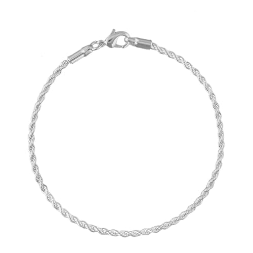 Kit Pulseira Feminina Cordão Baiano + Bolinha Veneziana Banhada A Prata 925