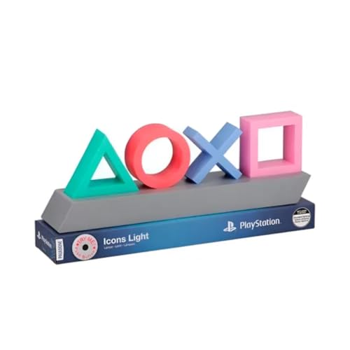 Playstation Icons Luz Base Gris Claro - Paladone