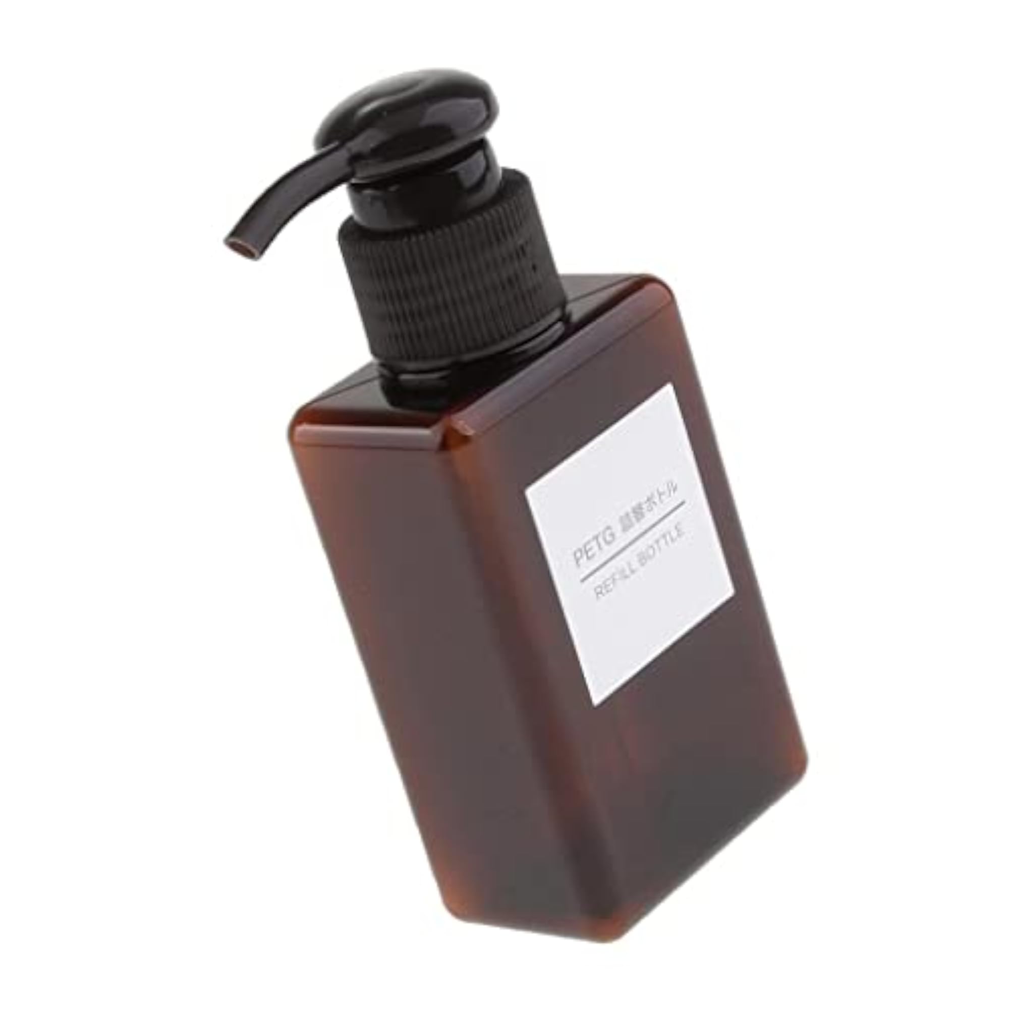 4x Cosmetic Containers Bottle 100ml Brown