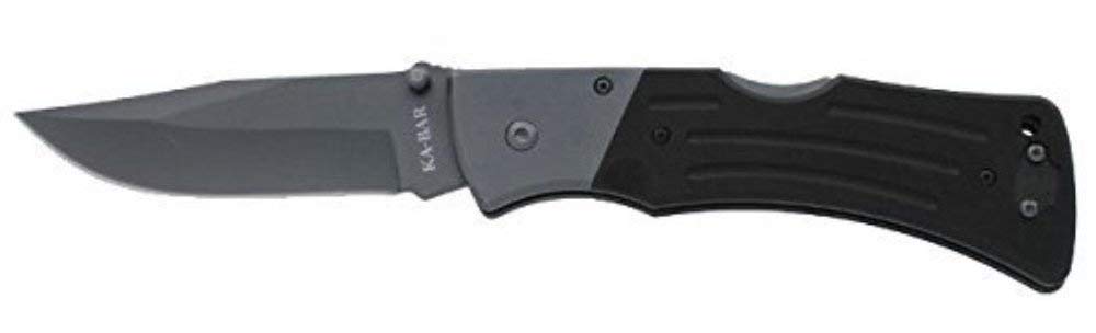 Ka-Bar G10 Mule Folder Clip Blade, Straight Edge (Box)