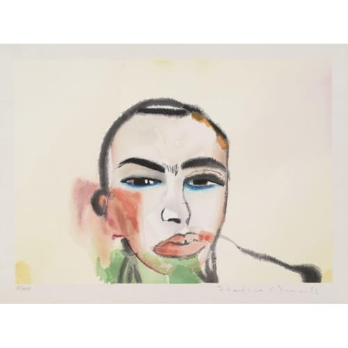 Impression haute définition Francesco Clemente toile de maître