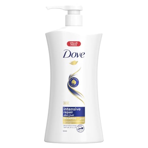 Dove Shampoo for damaged hair Intensive Repair nourishing care for up to 100% healthy* looking hair 1000ml