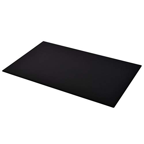 Homgoday Tablero de Mesa de Cristal Templado Rectangular 1000x620 mm