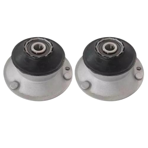 Front Strut Shock Mount Bearing Set - 2 Pieces Compatible with 1 Series 3 Series 5 Series 6 Series X1 X3 E84 E87 E88 E82 E90 E60 E64